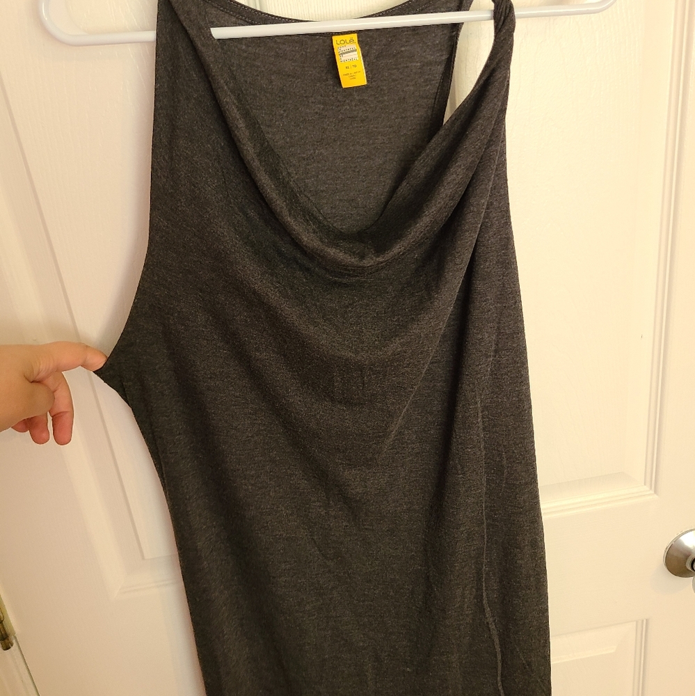 Lolë Dark Gray Sleeveless Dress
